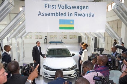 Volkswagen starts local assembly and car sharing in Rwanda
