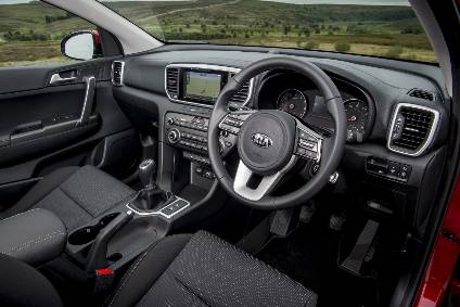 Interior design and technology  Kia Sportage  Just Auto