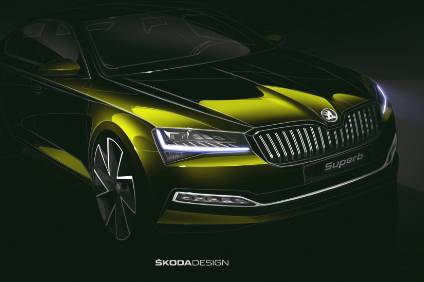 At opdage justere Uventet Revised Skoda Superb features full LED headlights - Just Auto