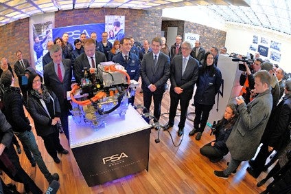 PSA opens electrified line at French powertrain hub