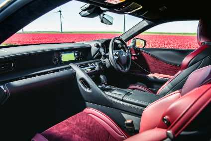 Interior Design And Technology Lexus Lc 500h Just Auto