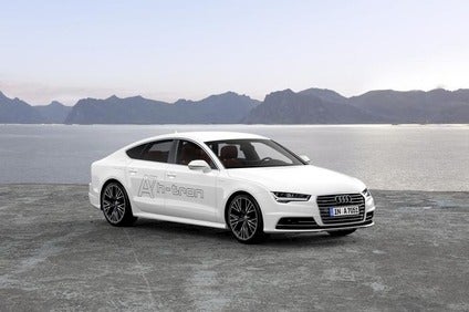 LA DEBUTS: Audi A7 h-tron - hydrogen fuel cell