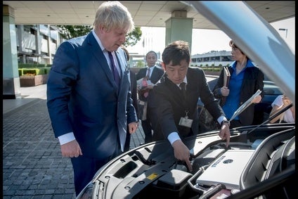 Boris Johnson meets UK auto sector