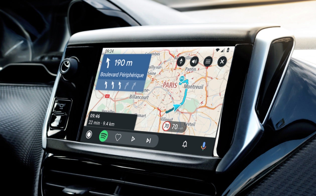 erts terrorist creatief TomTom GO Navigation now available on Android Auto - Just Auto