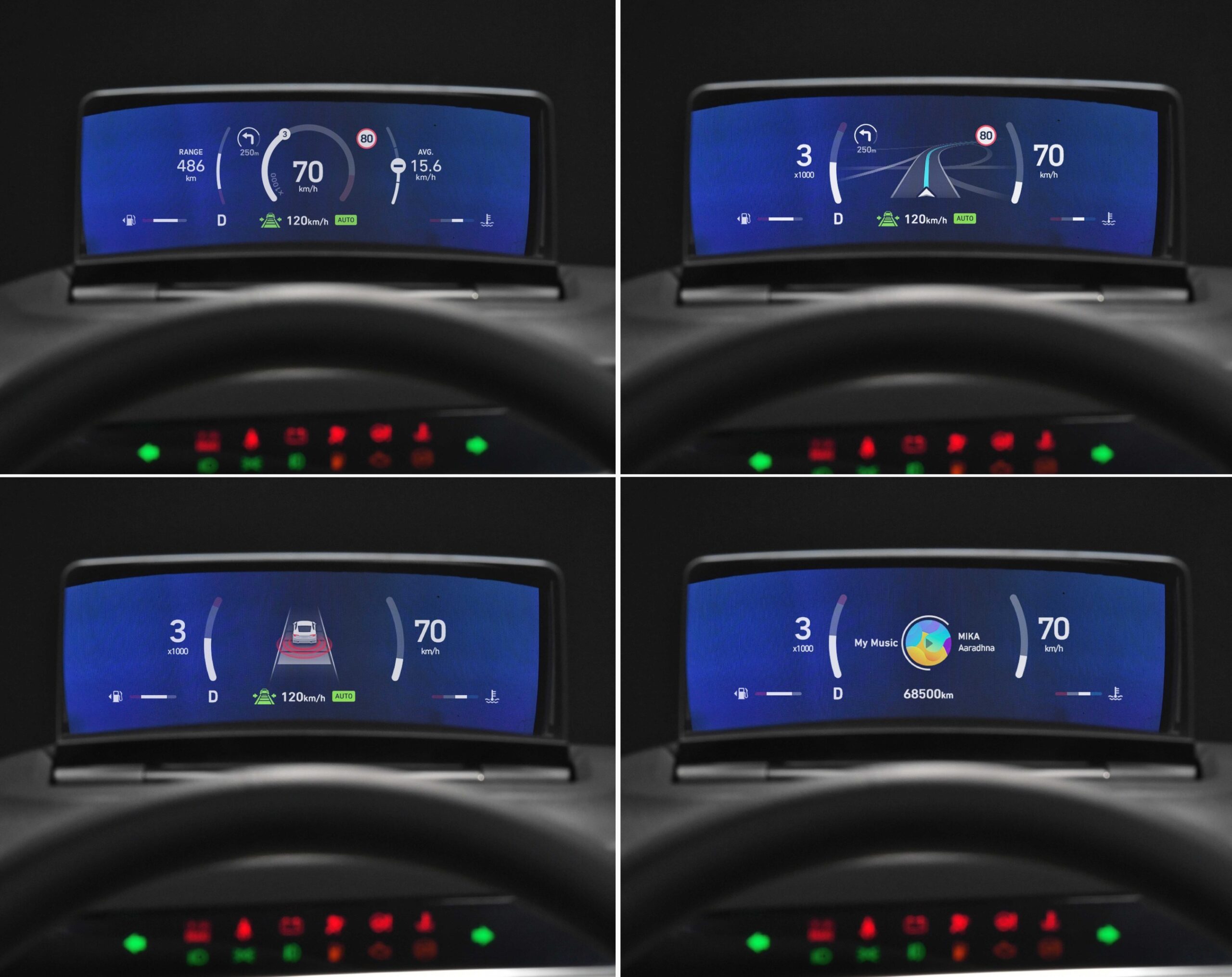 Hyundai Mobis Develops Clusterless Hud Just Auto