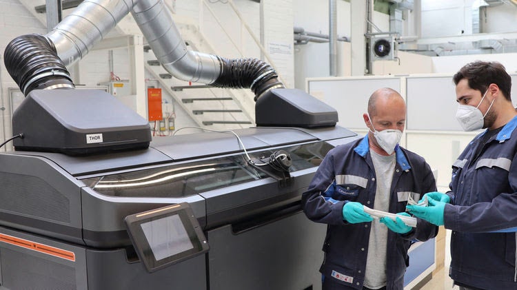 Volkswagen developing new 3D printing process for production parts