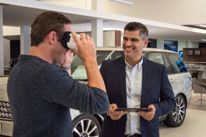 Automakers mix virtual reality with the real world