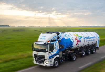 Hyzon delivers 55 tonne HFCEV truck to Dutch dairy company