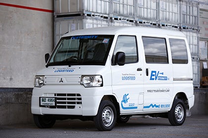 Mitsubishi and Hitachi to trial EV delivery van in Thailand