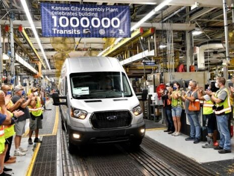 Ford builds millionth US Transit at Kansas City