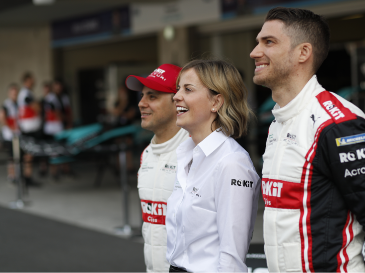 A driving force for sustainability & diversity: Susie Wolff, Team Principal for ROKiT Venturi Racing