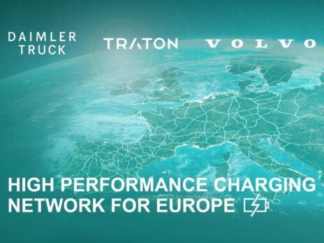 Three truck makers sign joint venture agreement for European high performance charging network