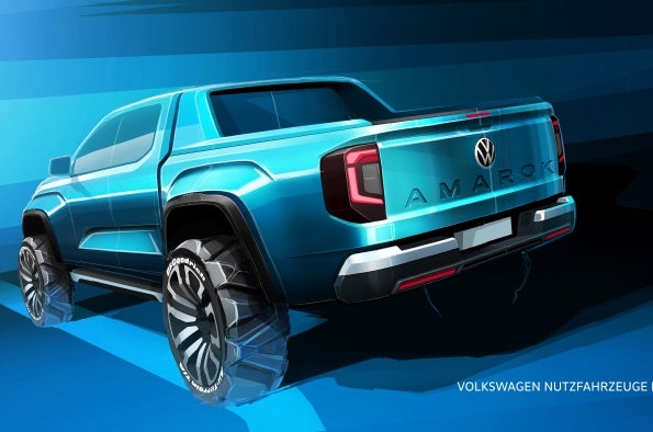  VW muestra imágenes de la nueva camioneta Amarok