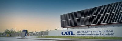 CATL delays plant announcement after Pelosi visits Taiwan