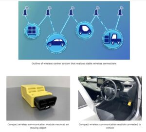 Companies develop stable wireless control system for cars, moving objects in factories