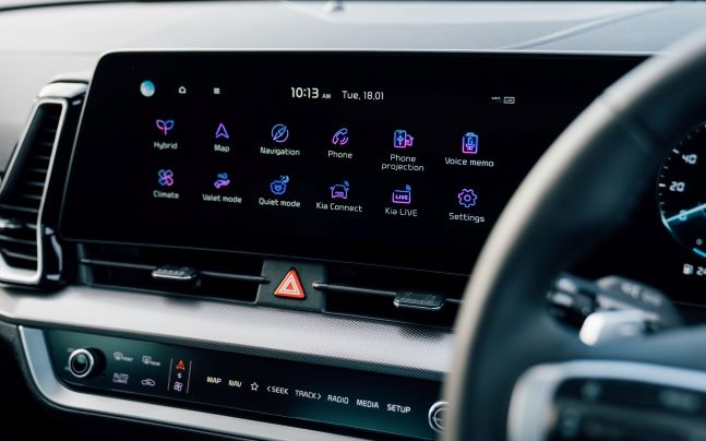 Interior design and technology – Kia Sportage - Just Auto