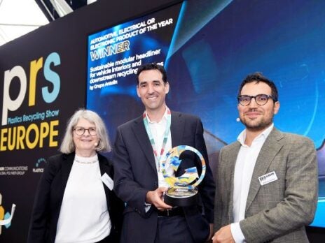 Recycled headliner wins award for Grupo Antolin