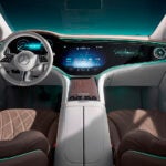 Mercedes shows MBUX Hyperscreen interior of EQE SUV