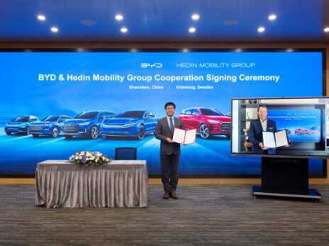 BYD names Sweden and Germany distributor