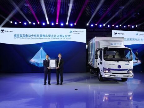 Foton electric truck gains Europe type approval