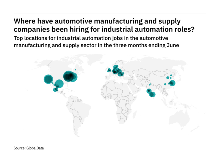 Asia-Pacific is seeing a hiring jump in automotive industry industrial automation roles