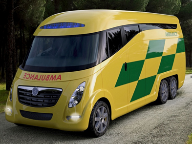 The future of emergency services? Electric ambulance revealed
