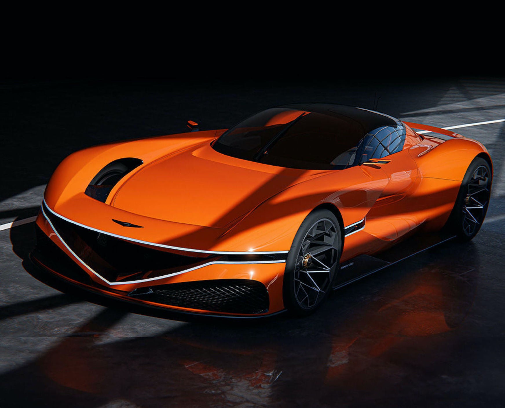 هل يقوم مفهوم X Gran Berlinetta بمعاينة سيارة Genesis Hypercar المستقبلية؟