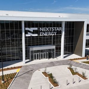 NextStar Energy finalises construction of Canadian EV battery plant