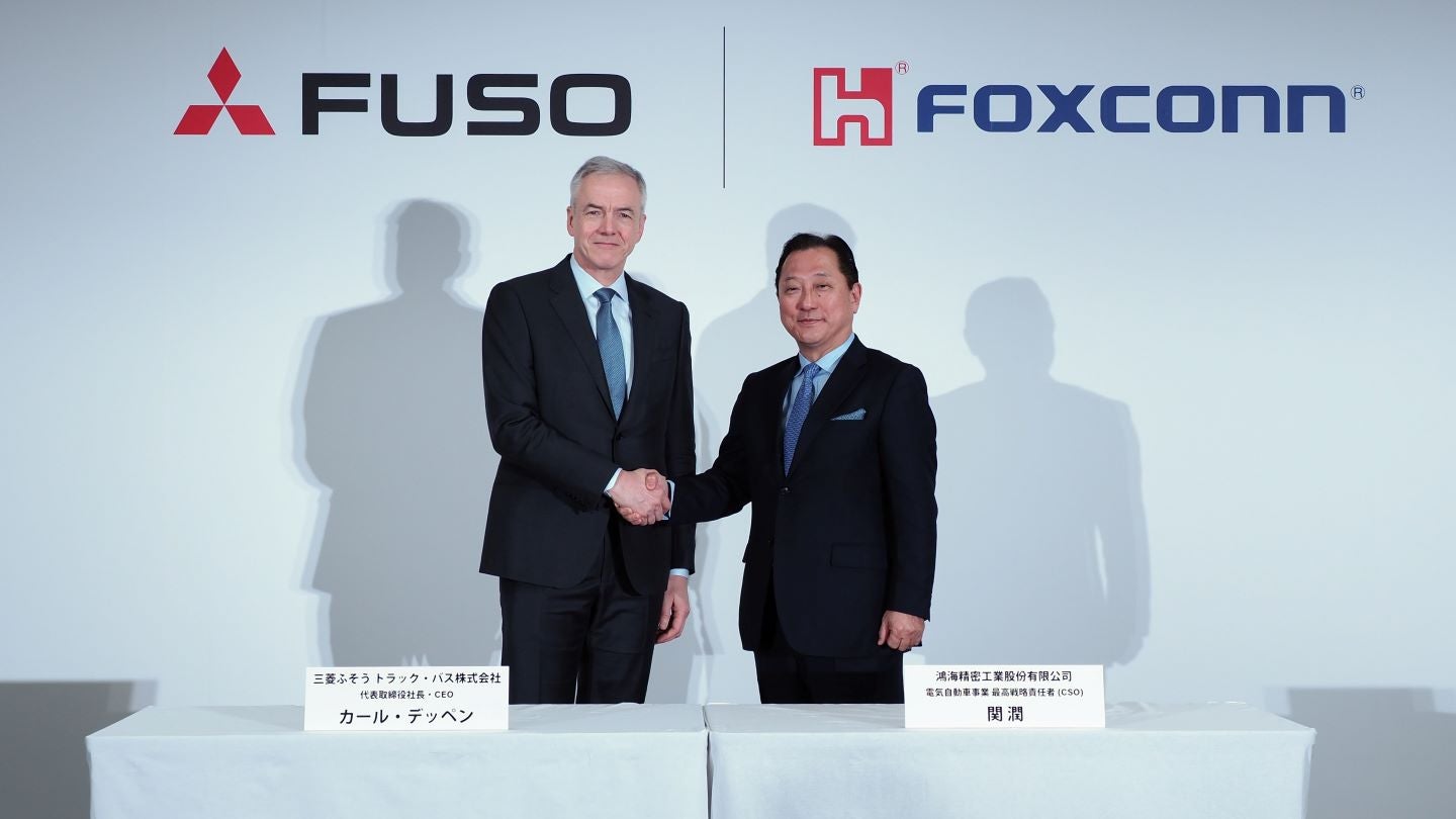 Foxconn and Mitsubishi Fuso plan electric bus venture in Japan