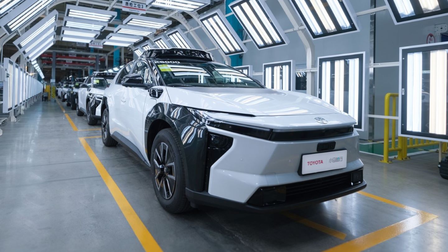 Pony.ai and Toyota start mass production of bZ4X robotaxi in China