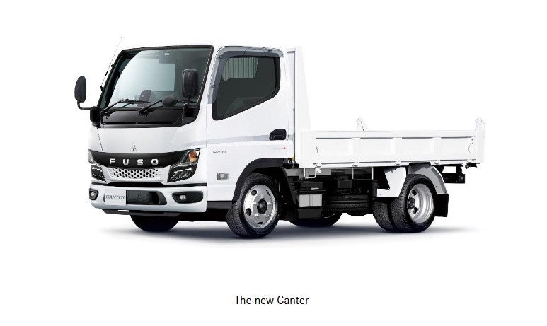 Fuso launches new Canter light-duty truck in Japan