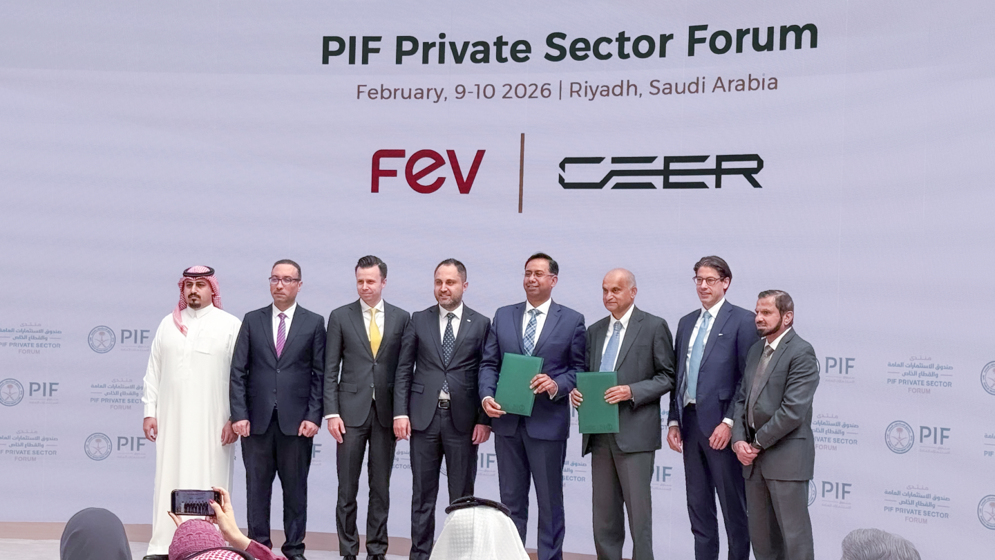 FEV, CEER sign MoU to advance Saudi EV programme