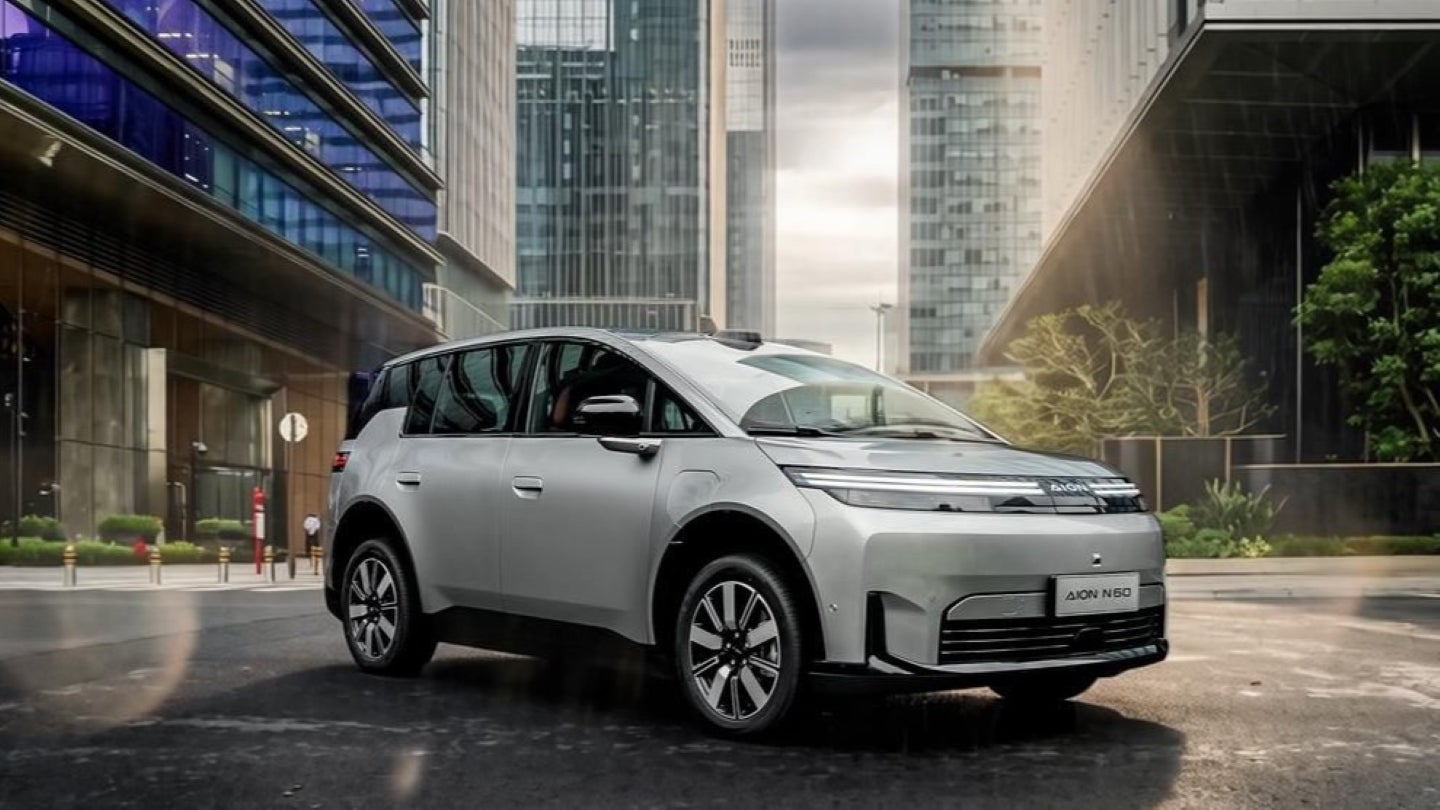 WeRide and GAC Aion unveil Aion N60 SUV