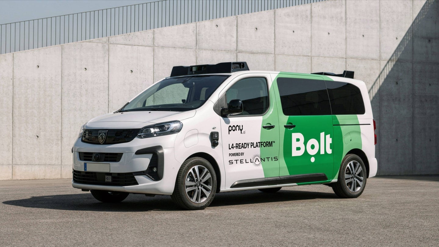 Bolt, Pony.ai and Stellantis launch AV pilot in Luxembourg